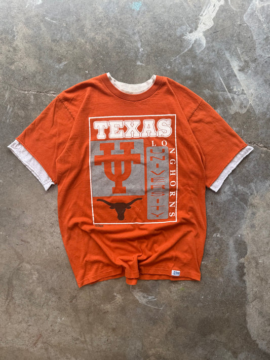 (L) Vintage Texas Longhorns Tee
