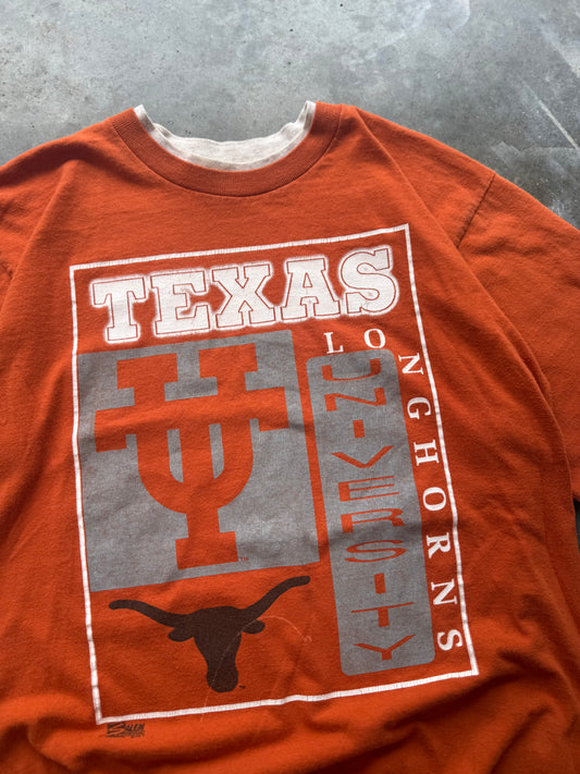 (L) Vintage Texas Longhorns Tee