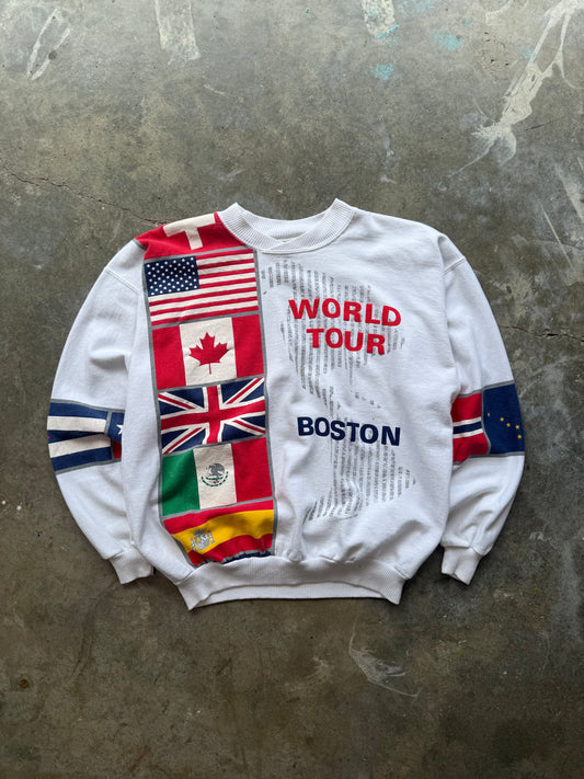 (M) Vintage '88 Boston World Tour Sweatshirt