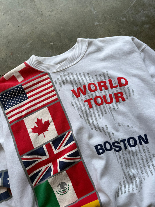 (M) Vintage '88 Boston World Tour Sweatshirt