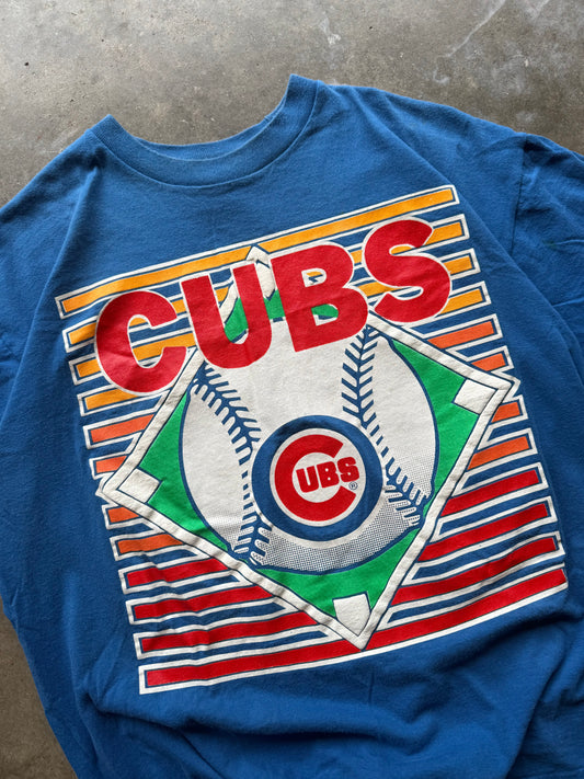 (XL) Vintage Chicago Cubs Baseball Tee
