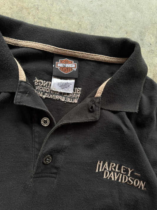 (L) 00s Harley Polo Longsleeve