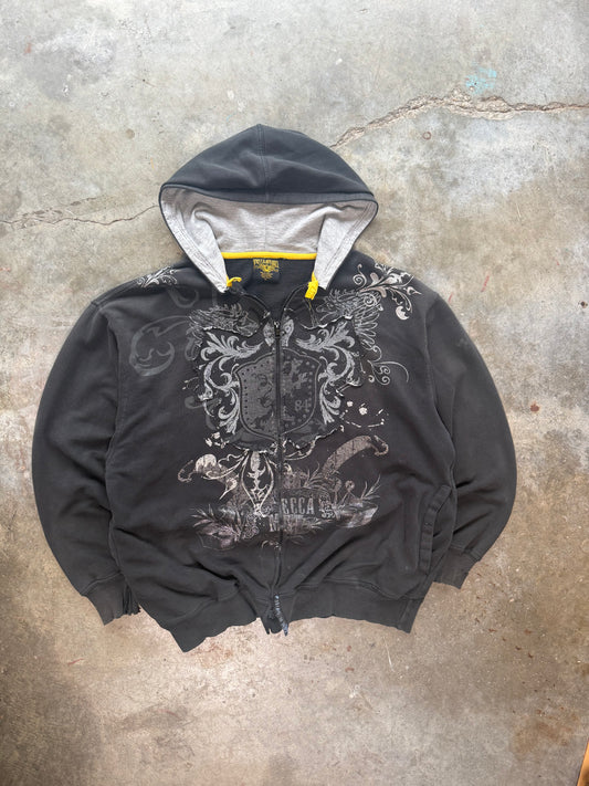 (XL) 00s Y2K Mecca Zip-Up Jacket
