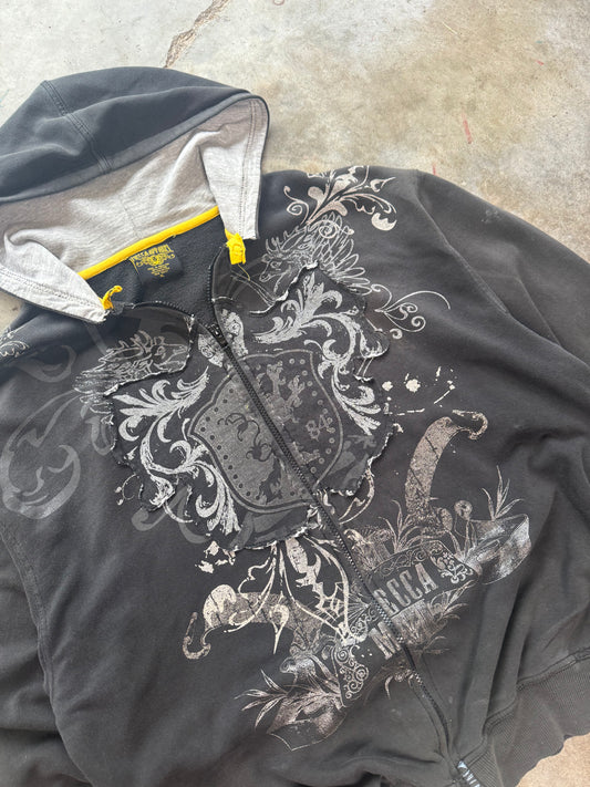 (XL) 00s Y2K Mecca Zip-Up Jacket