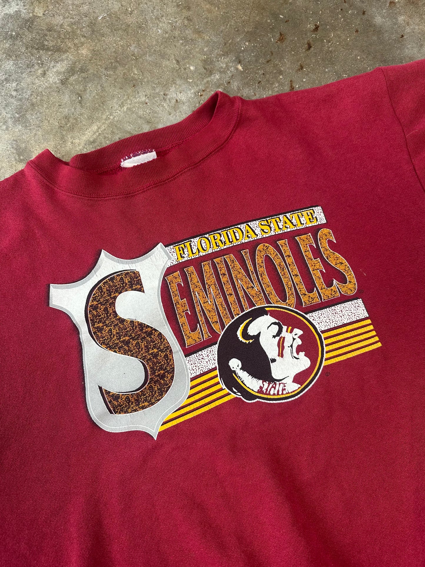(L) Vintage Florida State Seminoles College Sweatshirt