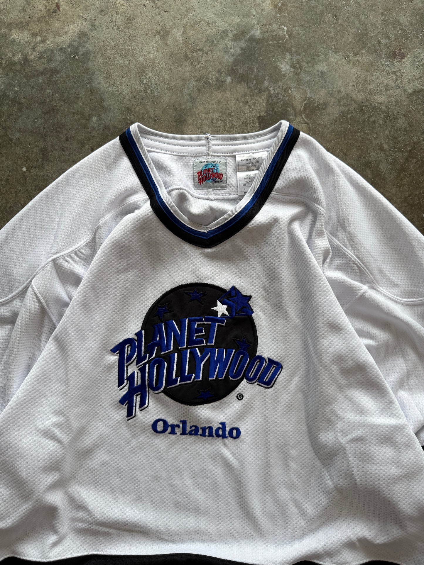 (L) Vintage Planet Hollywood Jersey