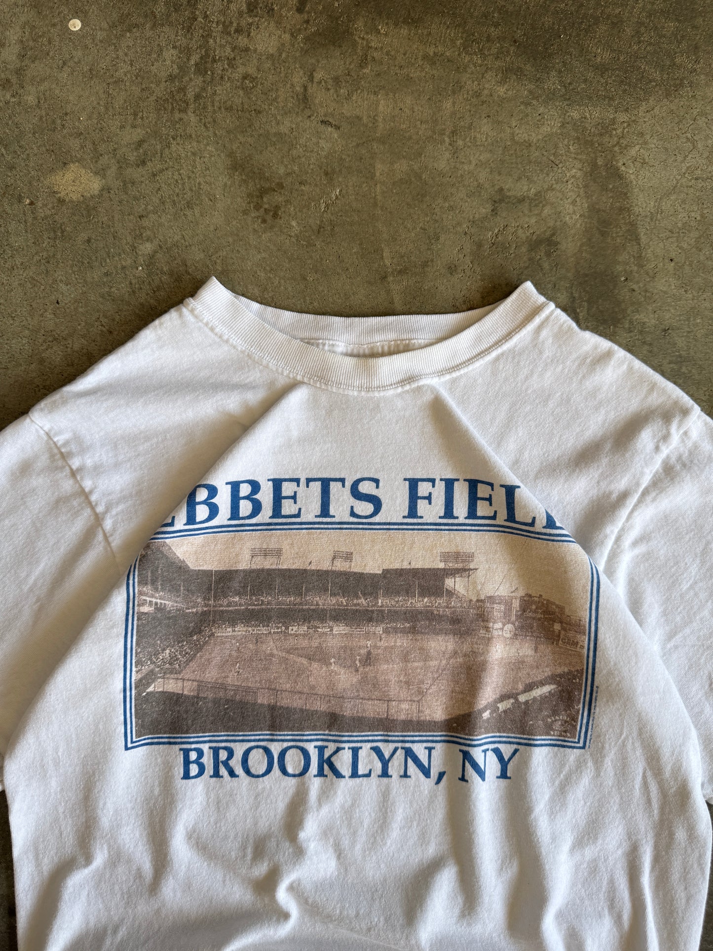 (M) Vintage Ebbets Field NY Tee