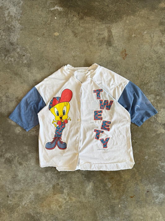 (XL) 1995 Tweety Button-Up