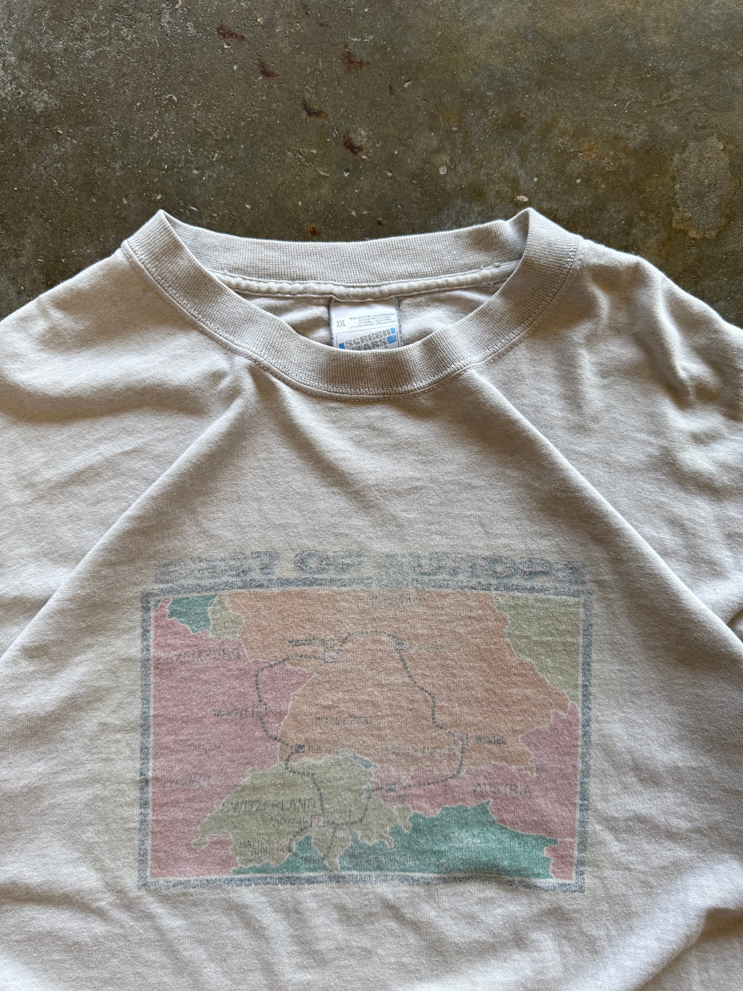 (XXL) Vintage Europe Tee