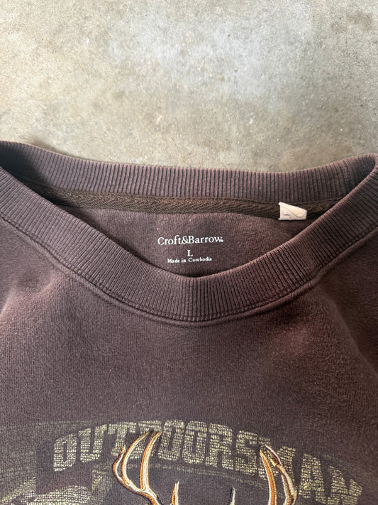 (L) Outdoorsman Deer Sweatshirt