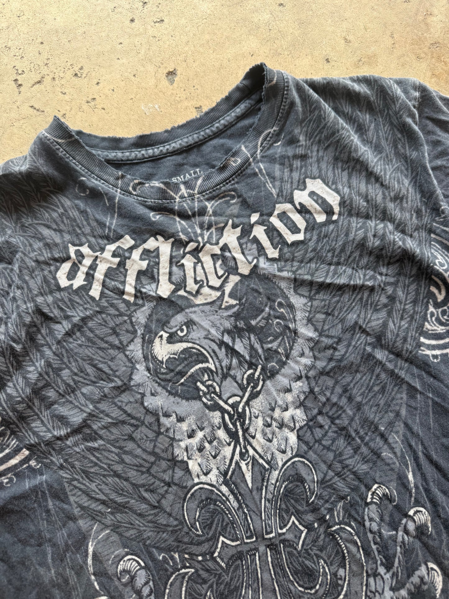(S) 00s Y2K Affliction AOP Tee