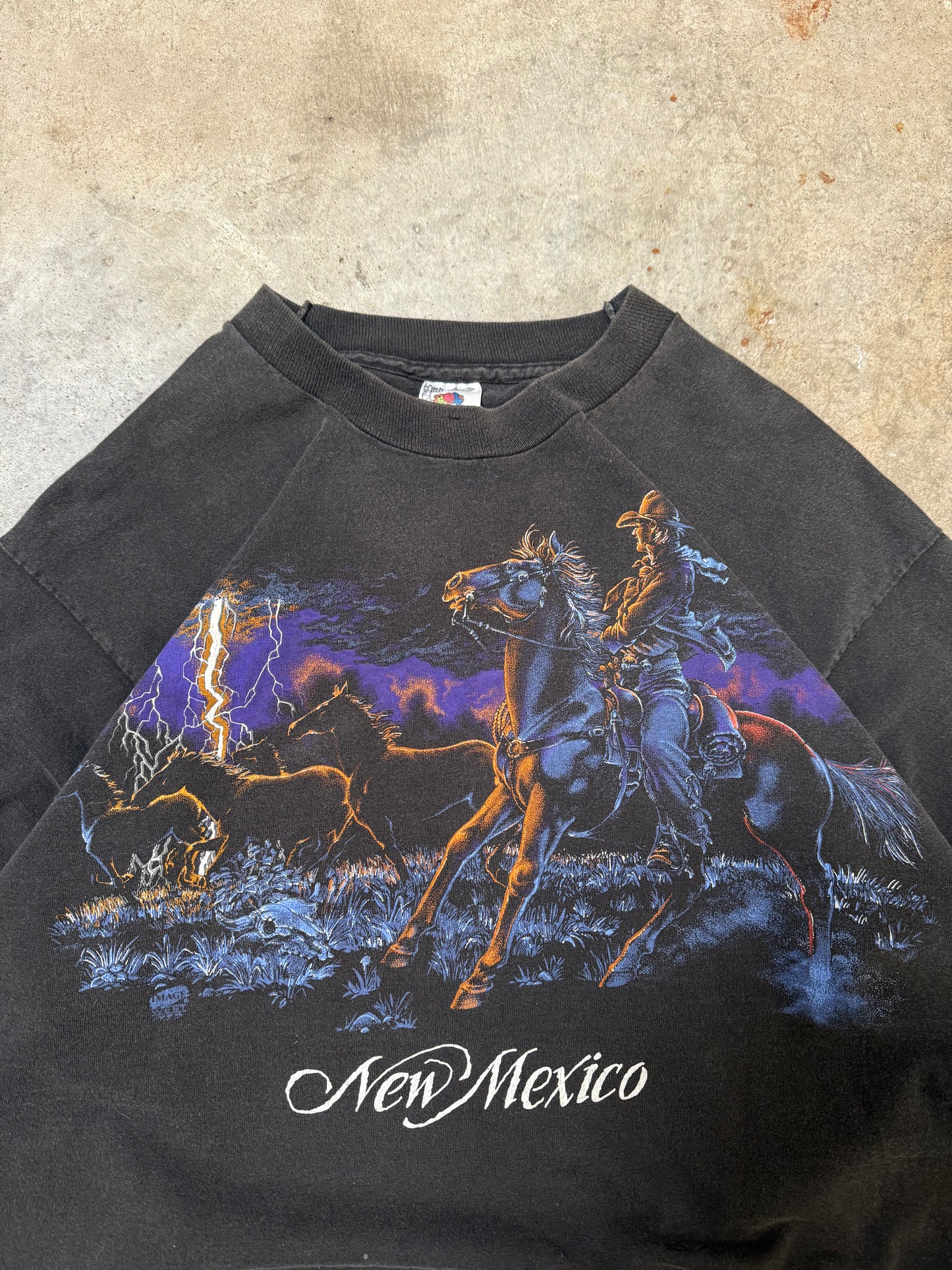 (XL) Vintage New Mexico Cowboy Tee