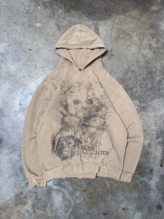 (L) Vintage Hunting Dog Hoodie
