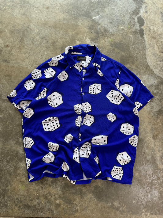 (XXL) 00s Dice Button-Up