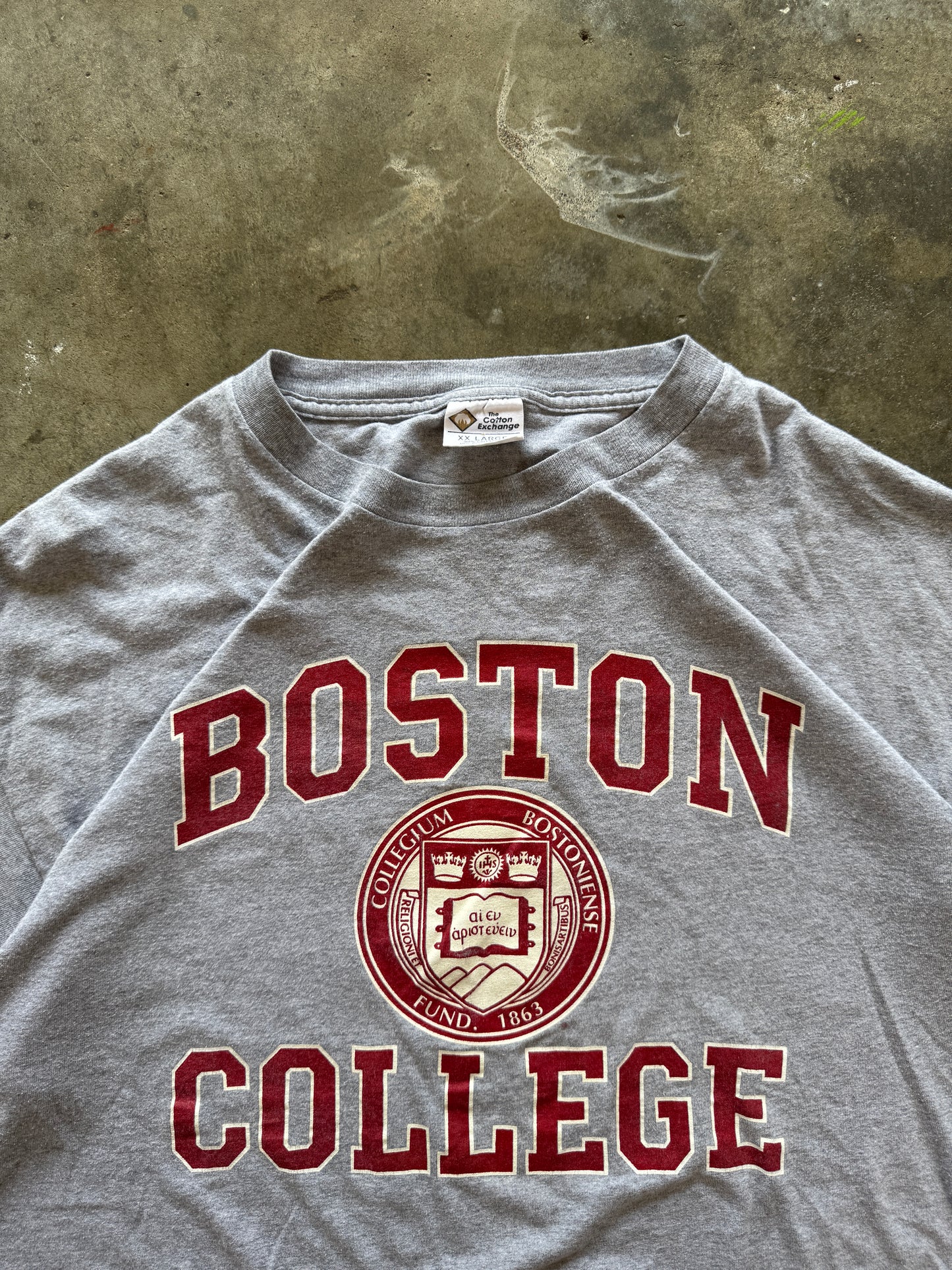(XXL) Vintage Boston College Tee