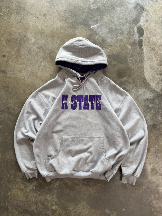 (L) Vintage K-State Hoodie