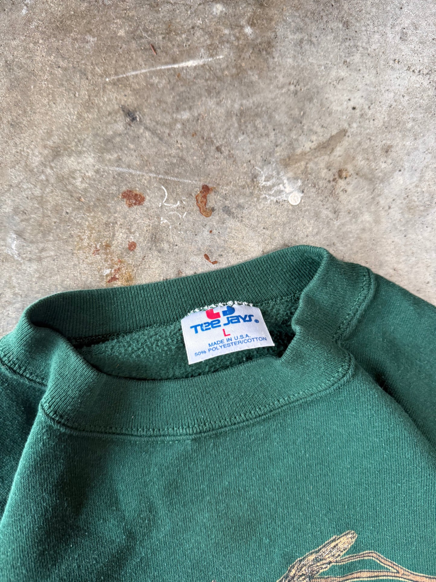 (L) Vintage Duck Nature Sweatshirt