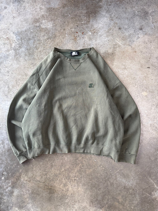 (XL) Vintage Faded Starter Sweatshirt