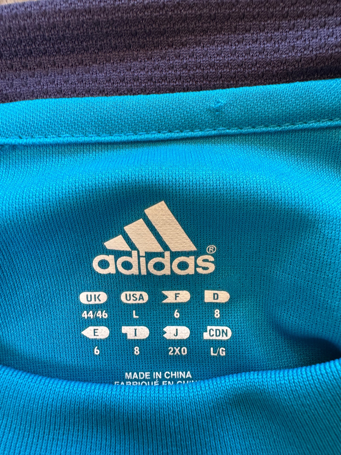 (L) 00s Adidas Real Madrid Jersey