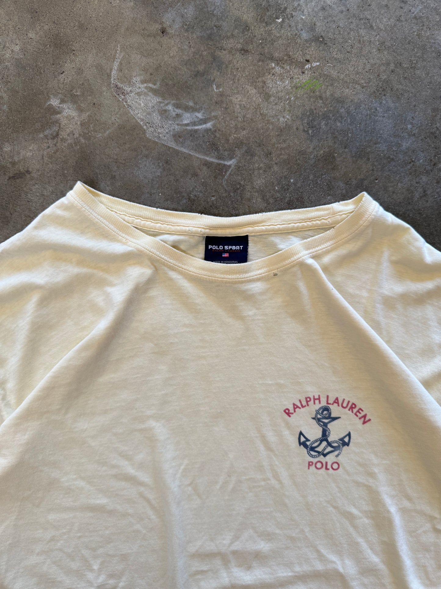 (L) Vintage Polo Sport Tee