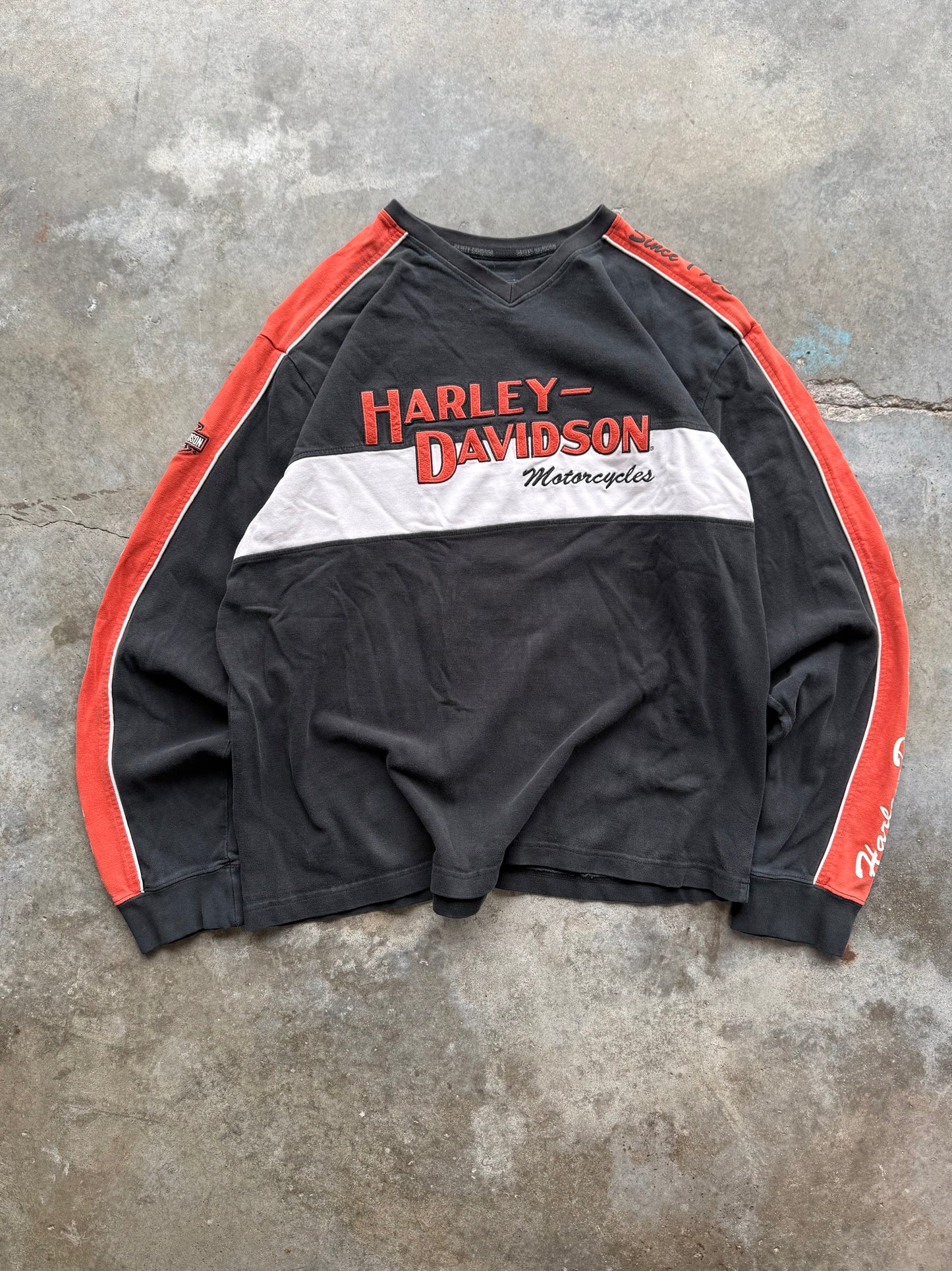 (XL) Vintage Harley Davidson Heavy Longsleeve