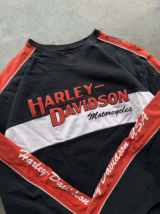 (XL) Vintage Harley Davidson Heavy Longsleeve