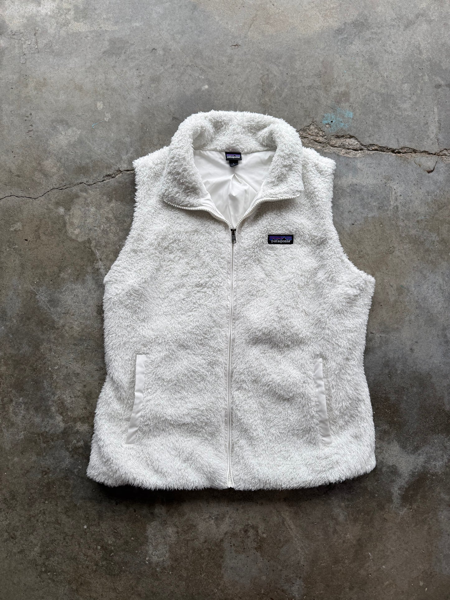 (L) 00s Patagonia Fleece Vest Zip-Up