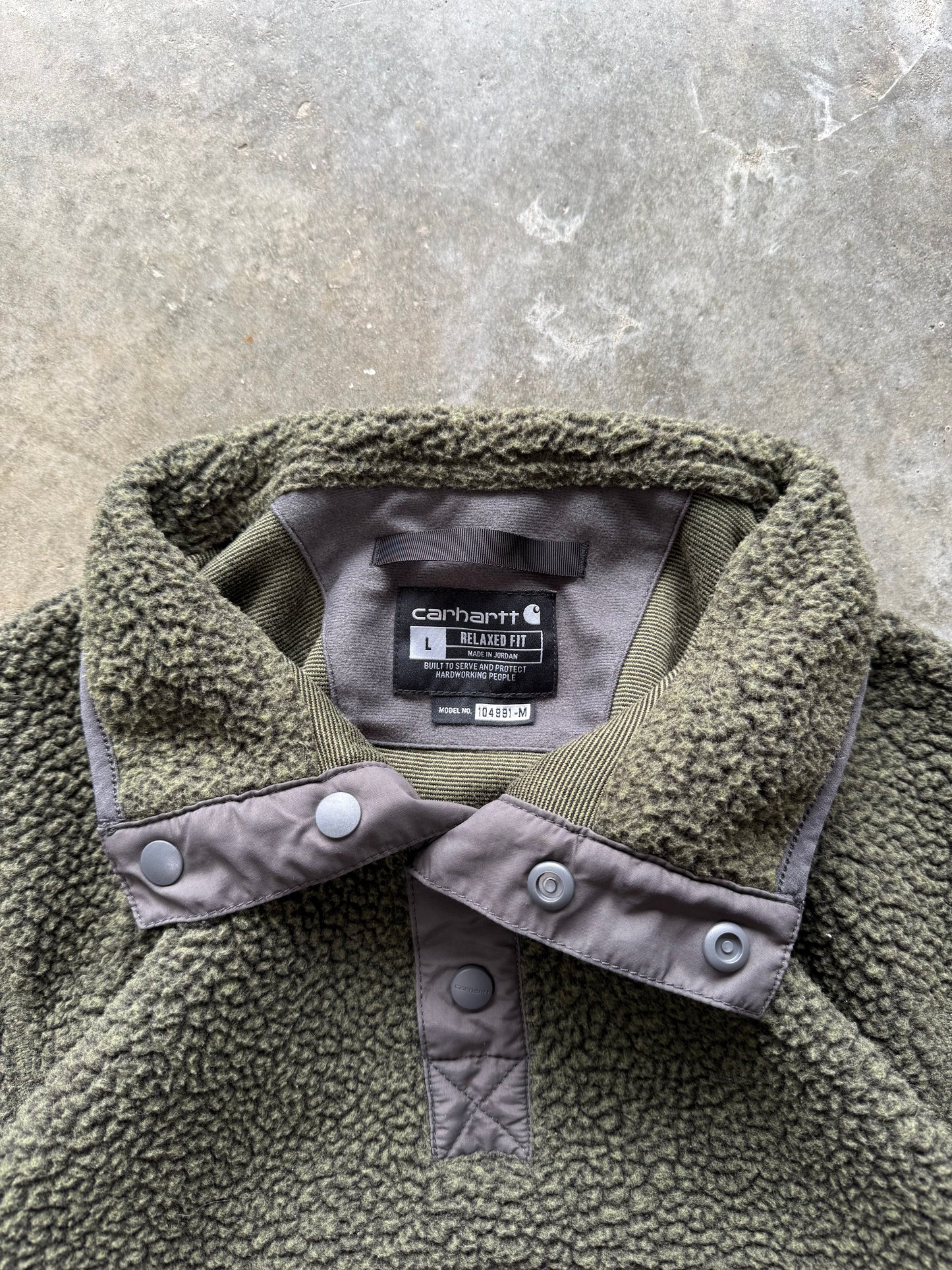 (L) 00s Carhartt Fleece Sweatshirt