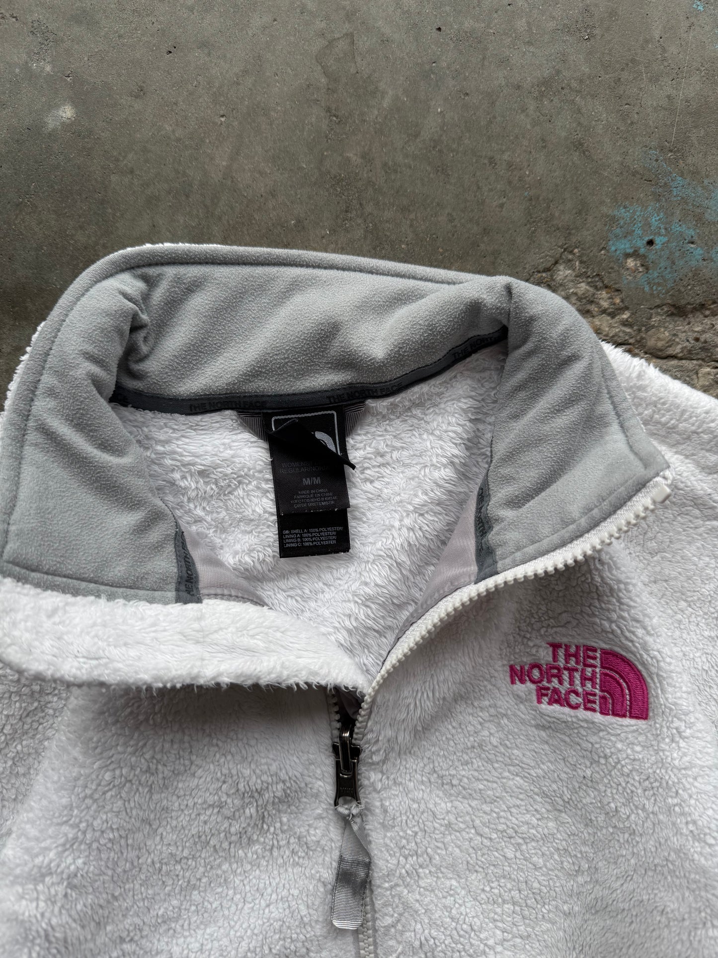 (M) 00s North Face Women's Breast Cancer Zip-Up