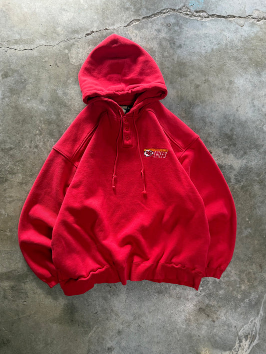 (XL) Vintage Starter Chiefs Hoodie