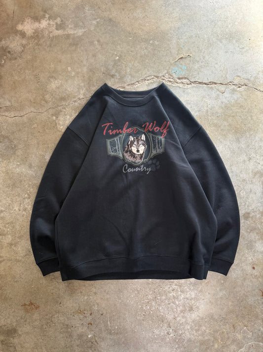 (XL) 00s Timber-Wolf Sweatshirt