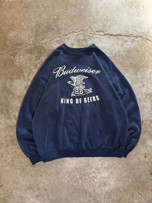 (XL) Vintage Budweiser Sweatshirt