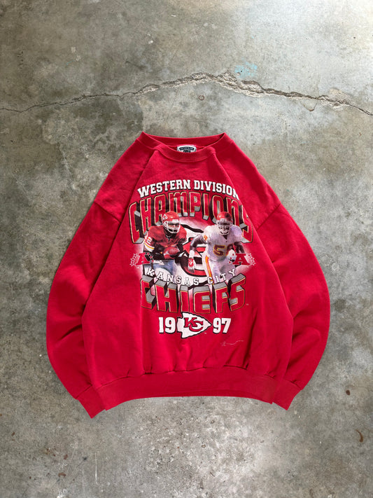 (L) 1997 Vintage Chiefs Sweatshirt