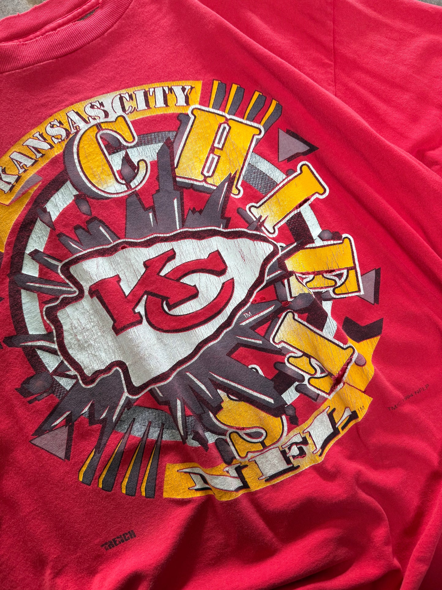(XL) Vintage Chiefs Tee