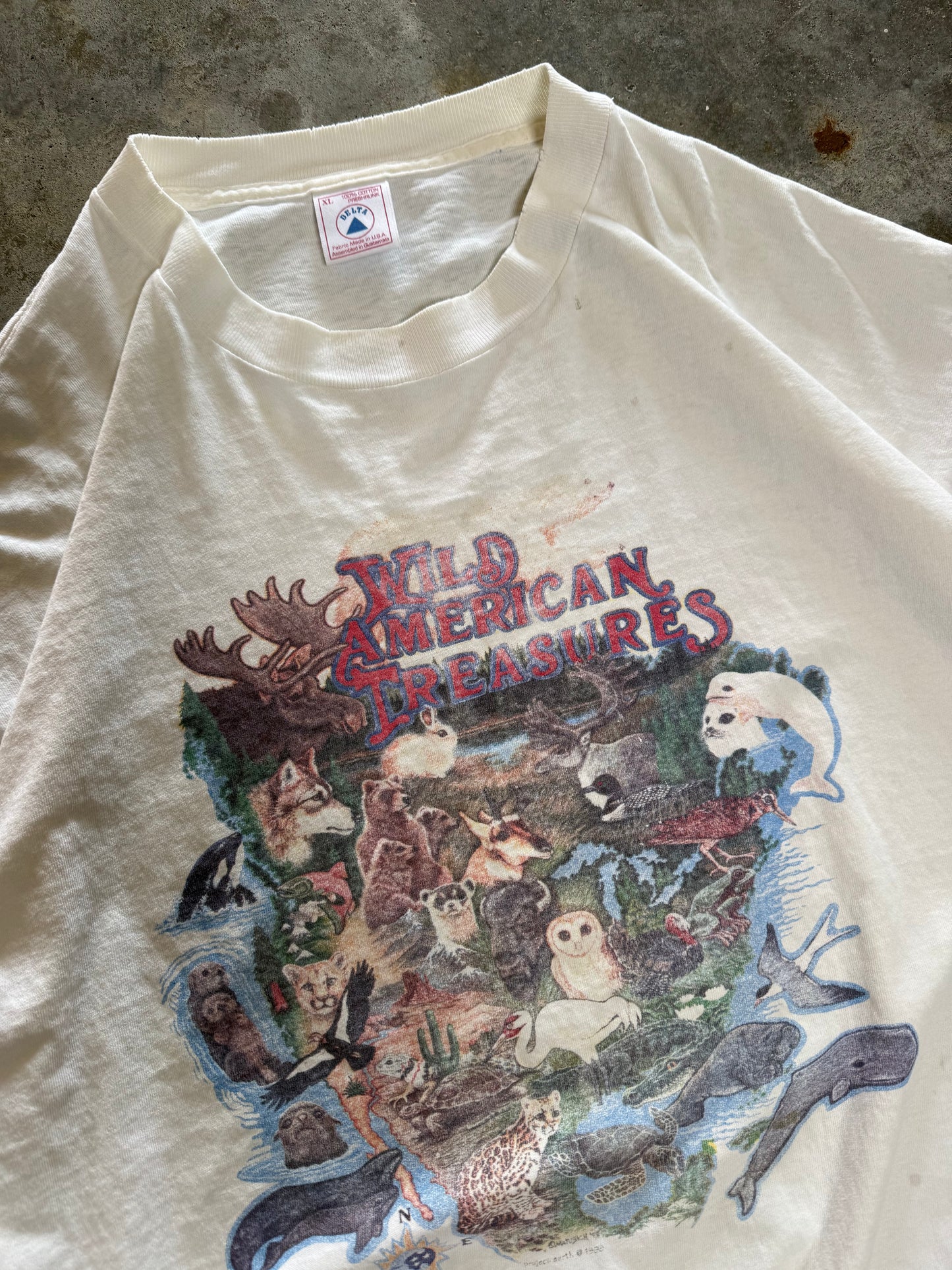 (XL) Vintage Animals Tee