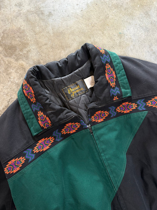 (XL) Vintage Aztec Jacket