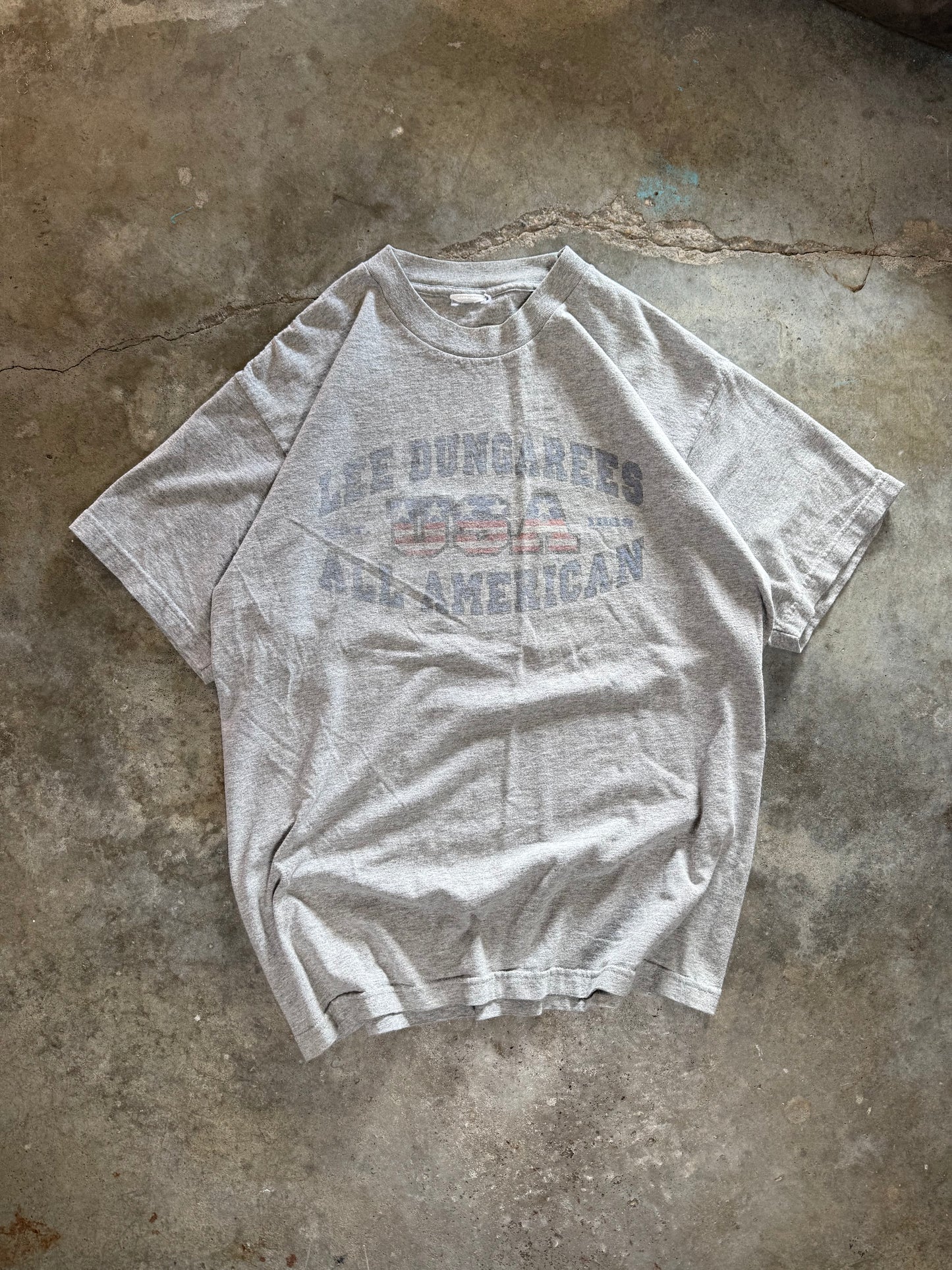 (XL) Vintage Lee Dungaree Tee