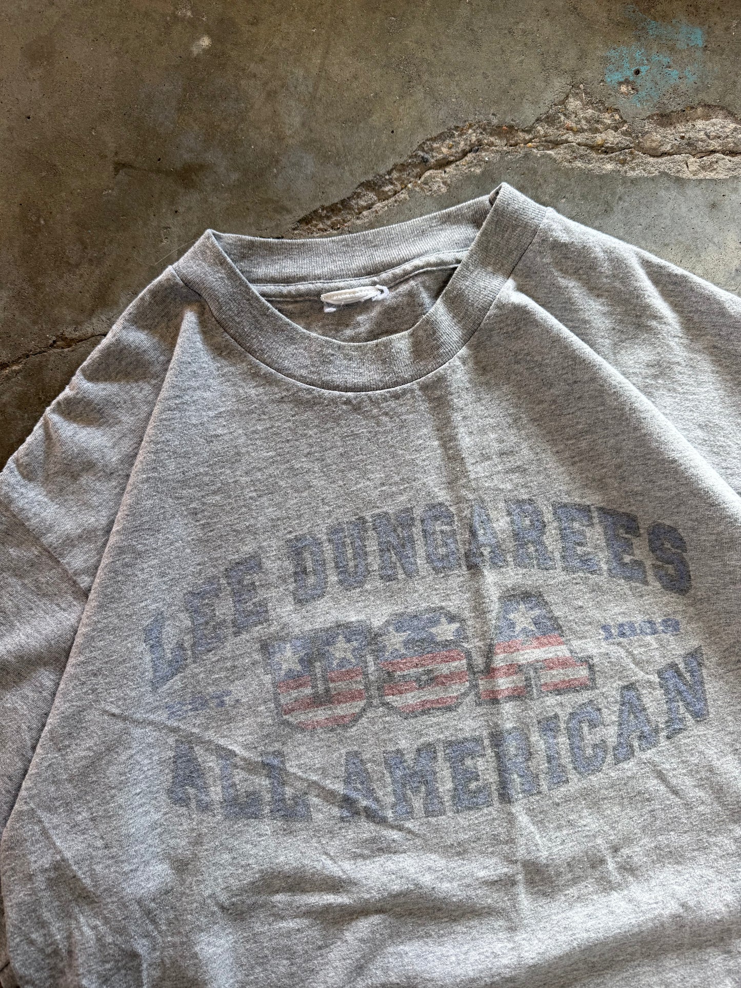 (XL) Vintage Lee Dungaree Tee