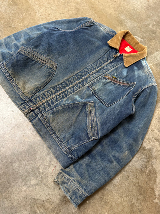 (L) Vintage Lee 91b Jelt Denim Jacket