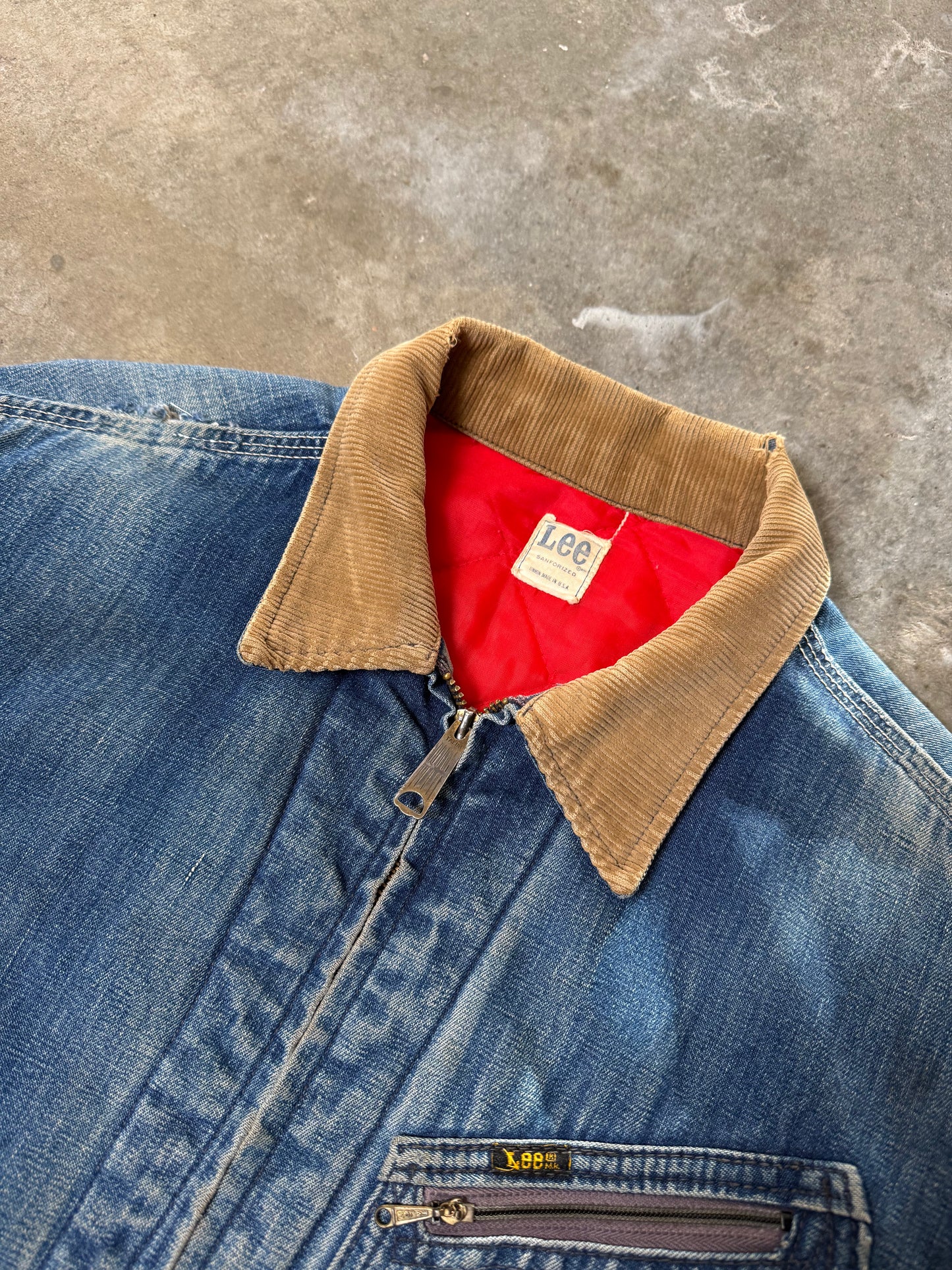 (L) Vintage Lee 91b Jelt Denim Jacket