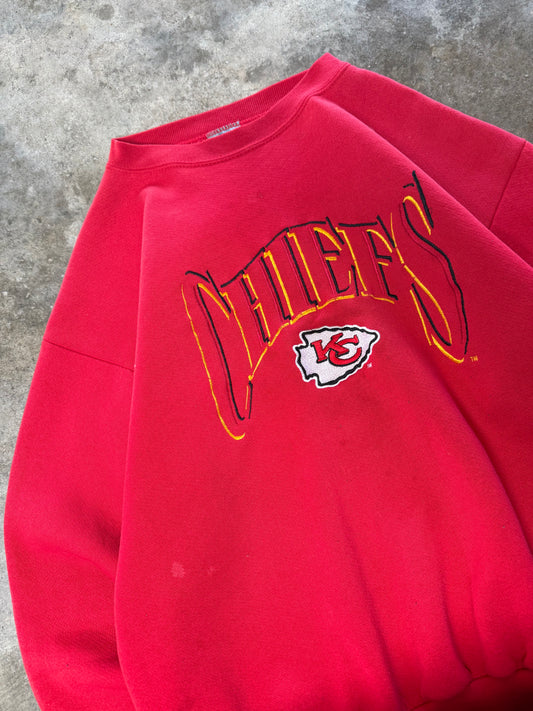 (L) Vintage Chiefs Sweatshirt