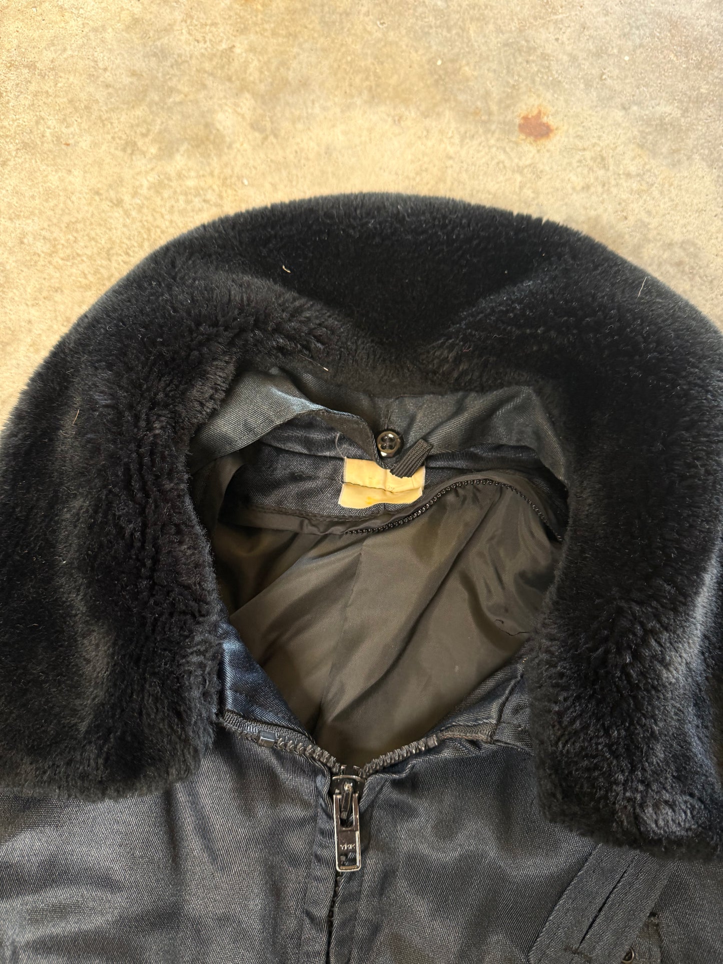 (XL) Vintage 80s Canvas Jacket