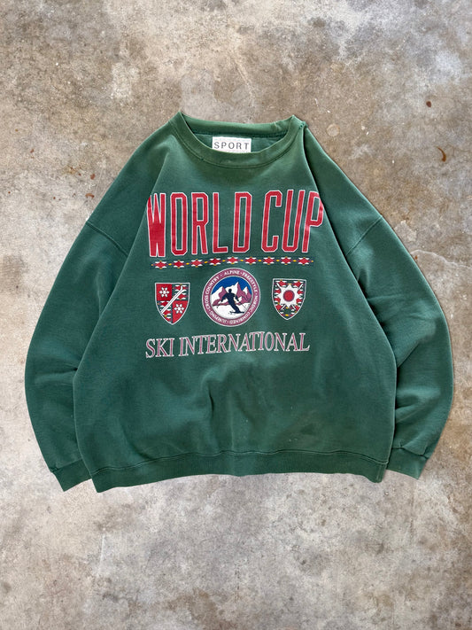 (XL) Vintage World Cup Ski Sweatshirt