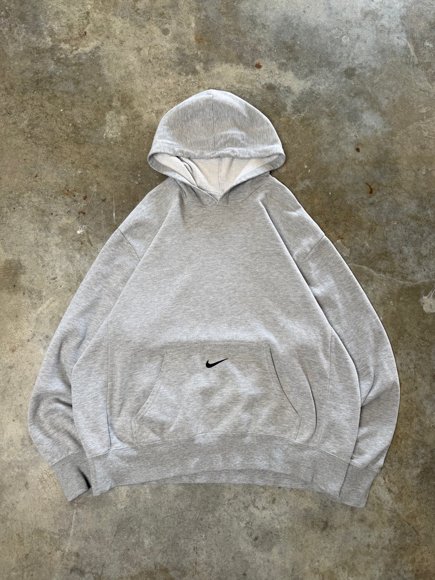 (XL) 00s Nike Center-Swoosh Hoodie