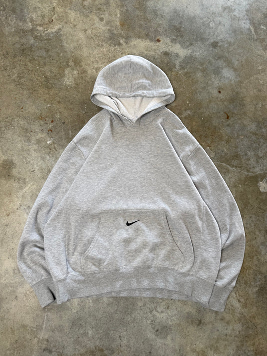 (XL) 00s Nike Center-Swoosh Hoodie
