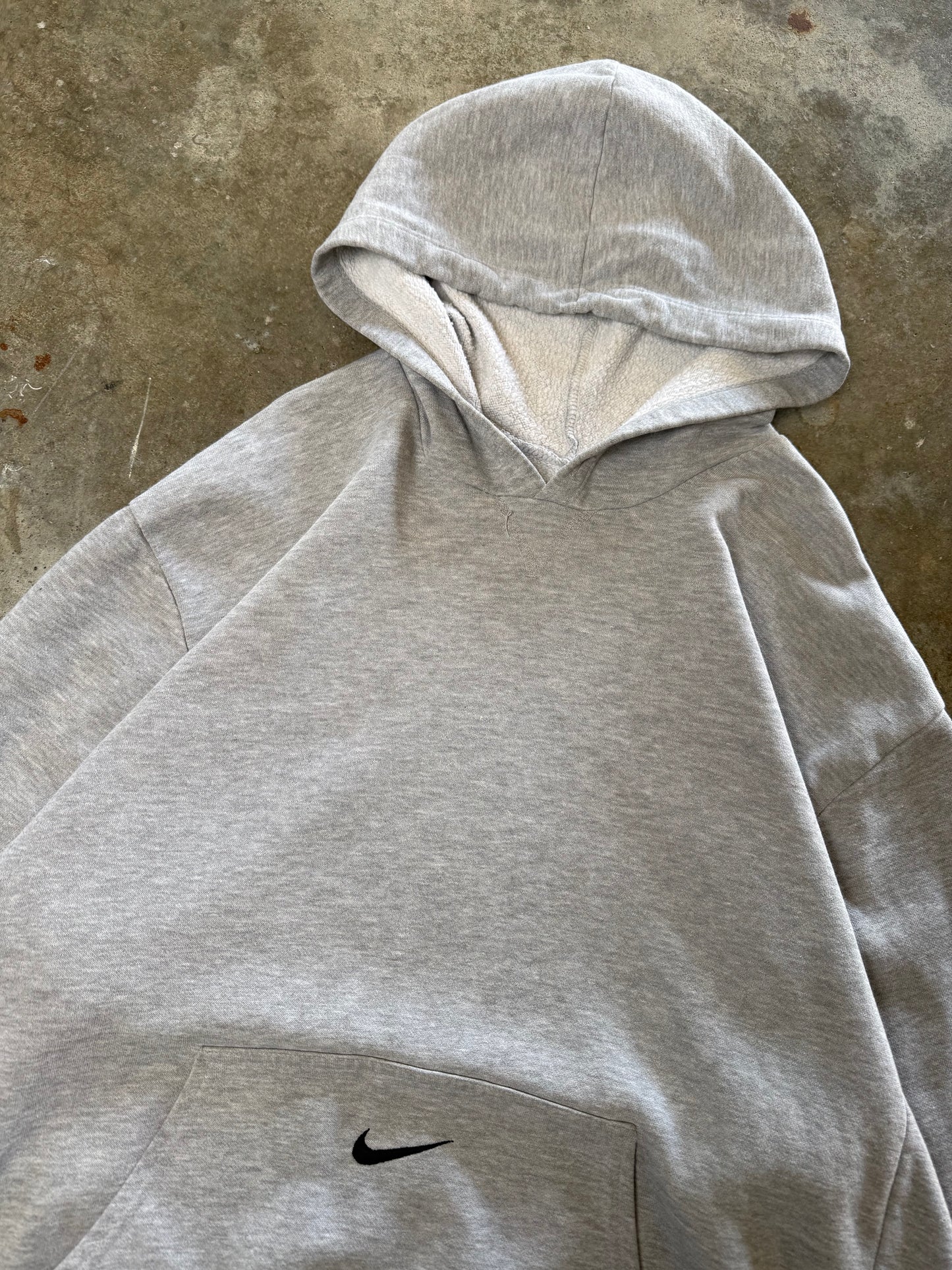 (XL) 00s Nike Center-Swoosh Hoodie