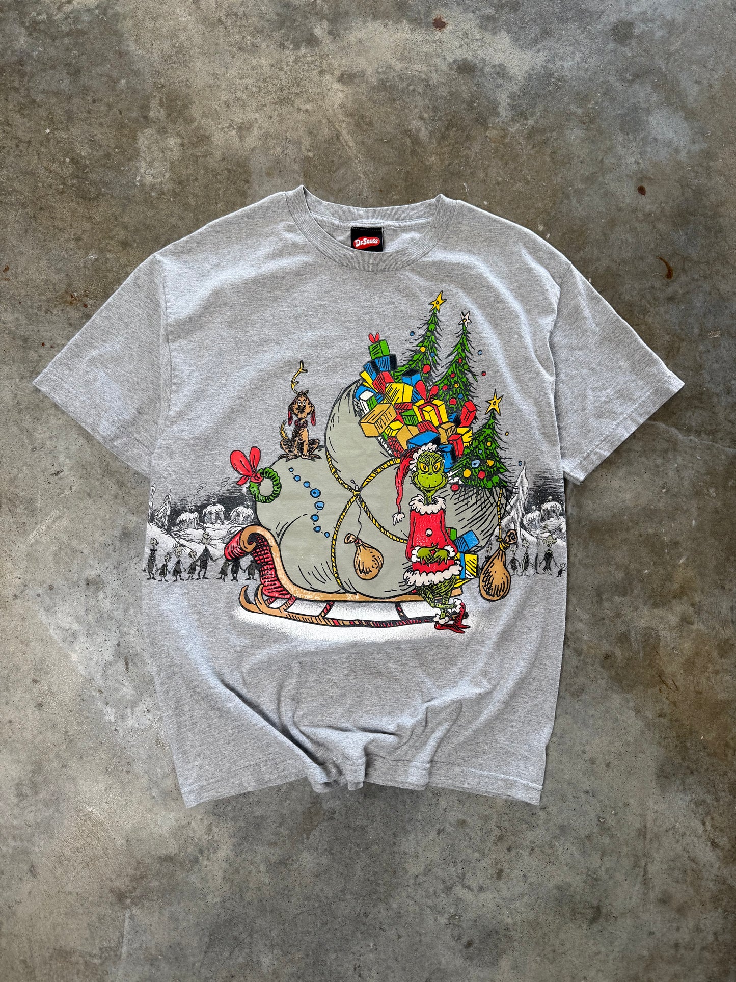 (L) 2001 Grinch Christmas Tee