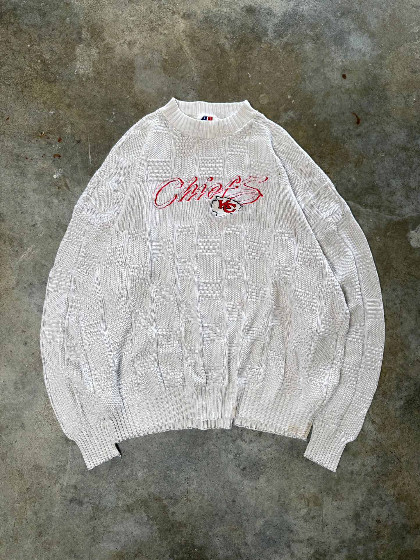 (XXL) Vintage Chiefs Knit Sweater