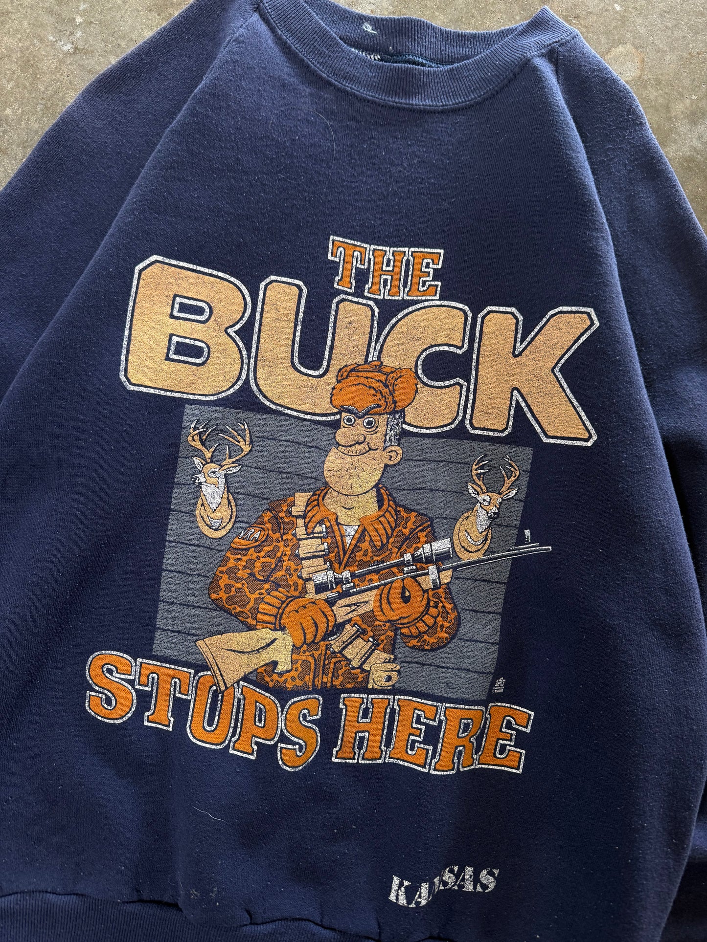 (L) Vintage Hunting Sweatshirt