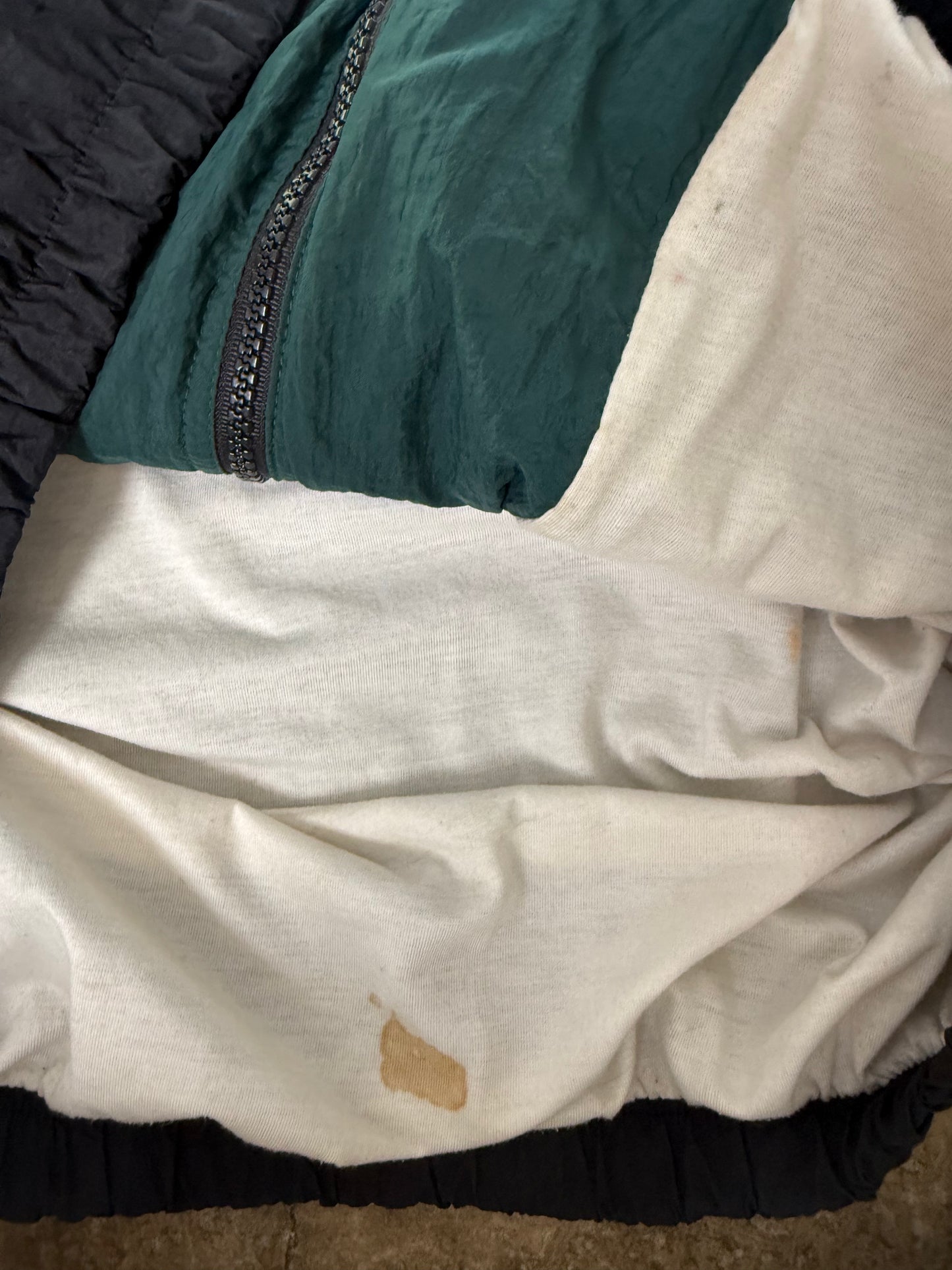 (L) Vintage 90s Nike Big Swoosh Windbreaker Jacket